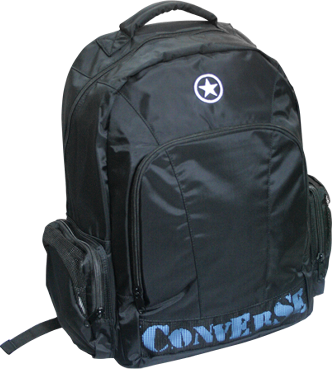Converse Logo Black Backpack PNG