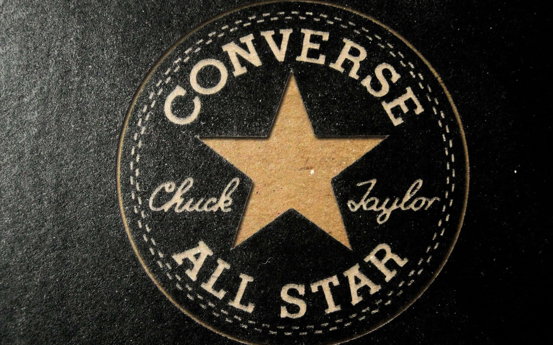 Billedeaf Ikonisk Amerikansk Skobrand, Converse's Logo.