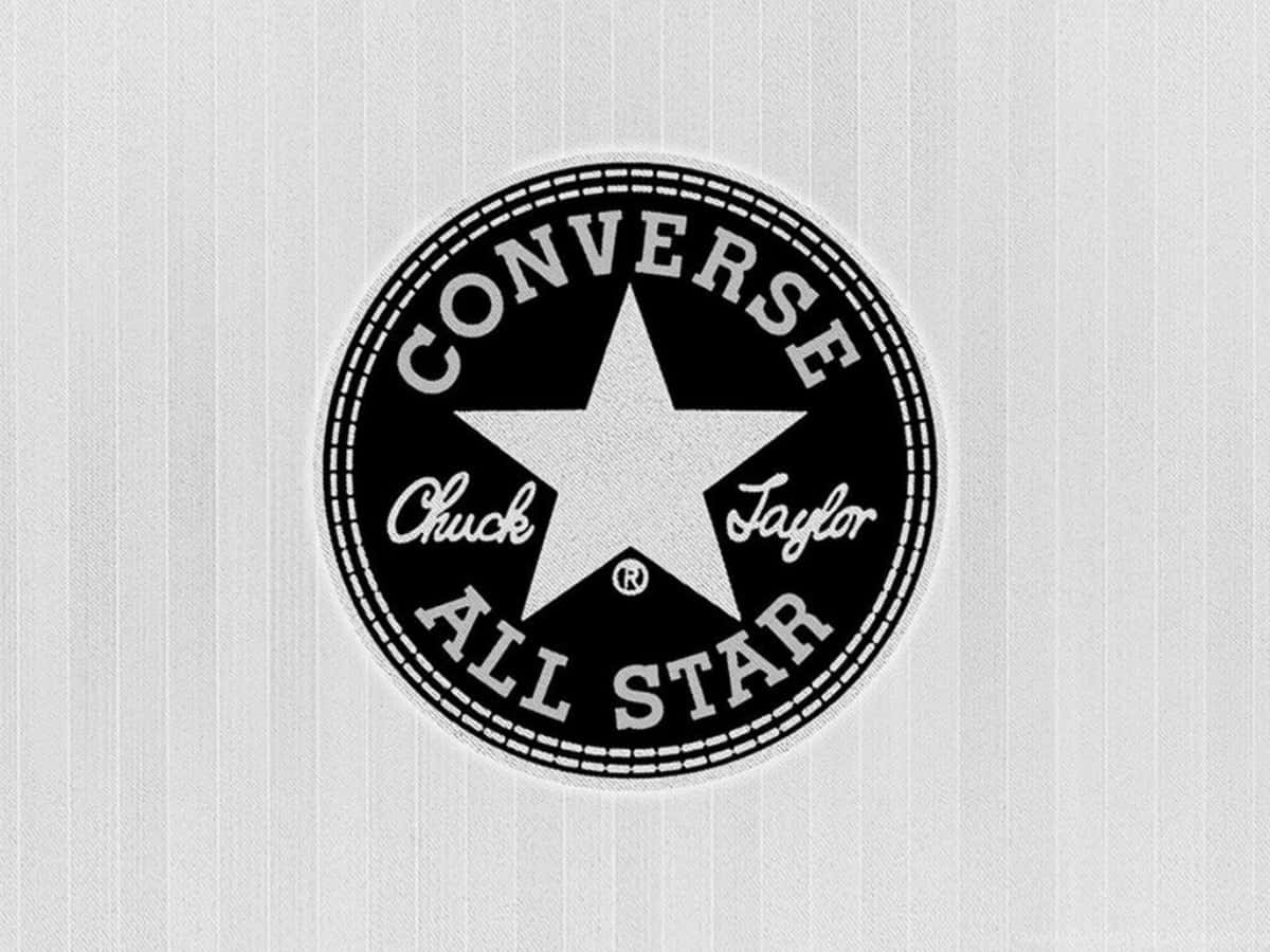 Fondode Pantalla Con El Logo De Converse All Star.