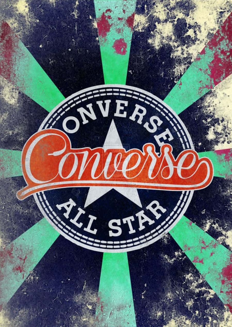 A classic look with the iconic Converse logo.