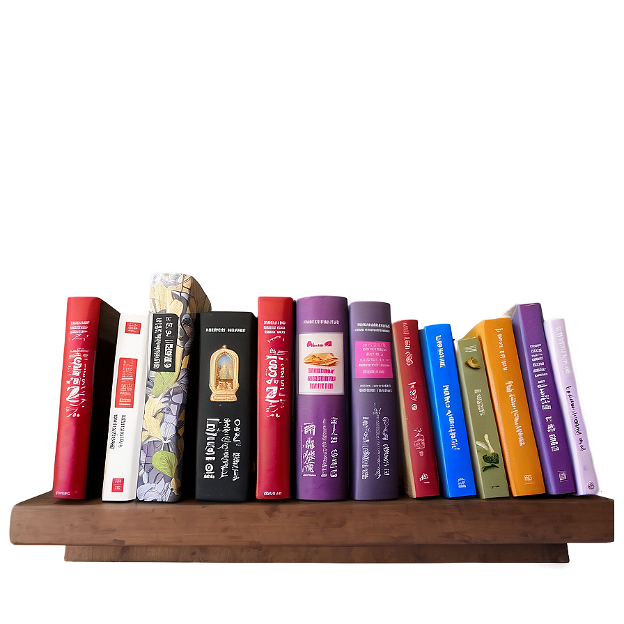 Cookbooks On Kitchen Shelf Png Xyu90 PNG