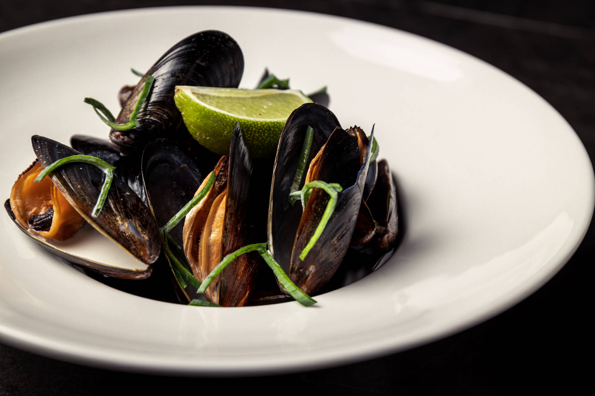 Cooked Mussel 2560x1440 Food Picture