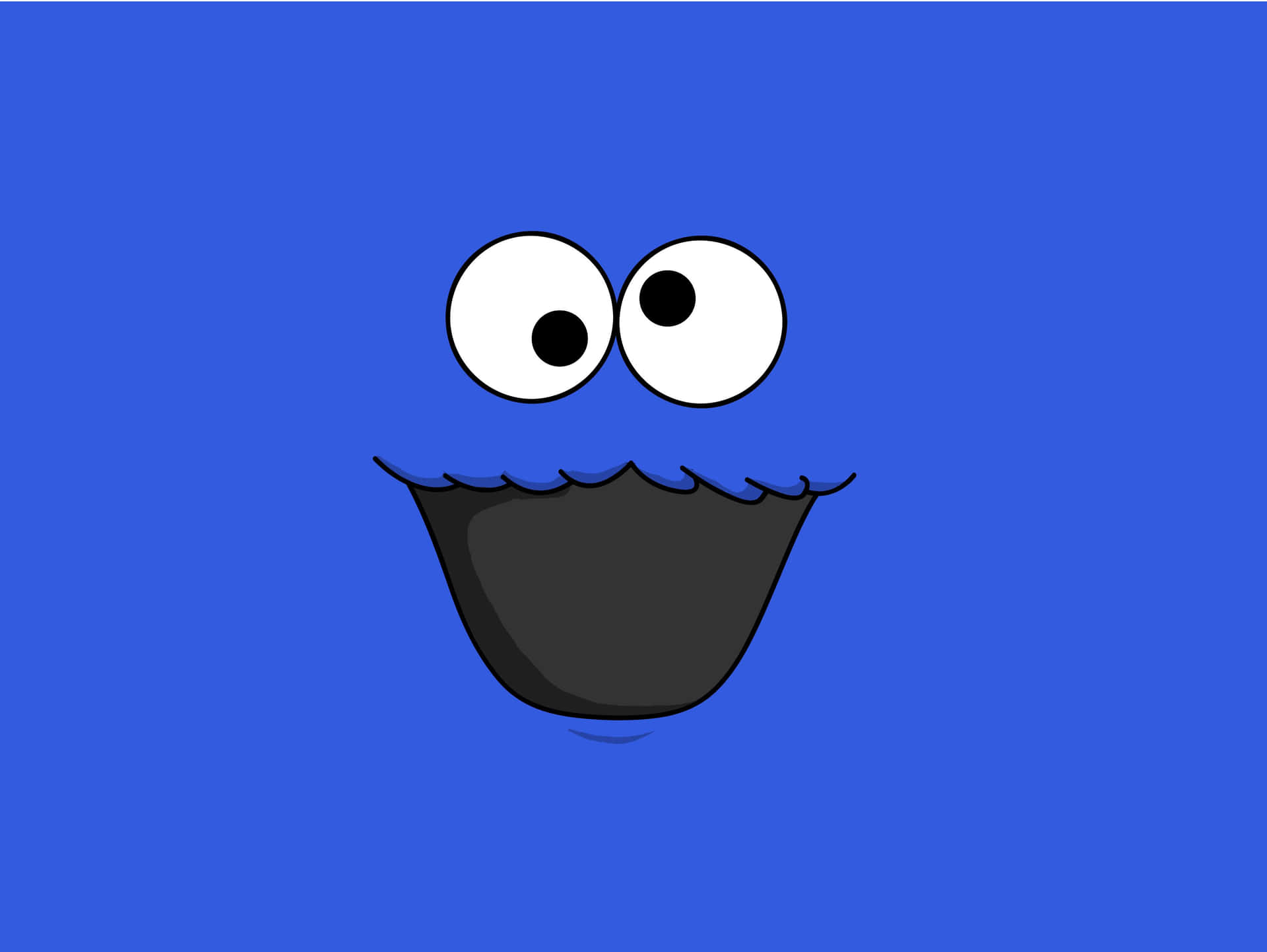 Fundodo Cookie Monster Com Dimensões De 3317 X 2492