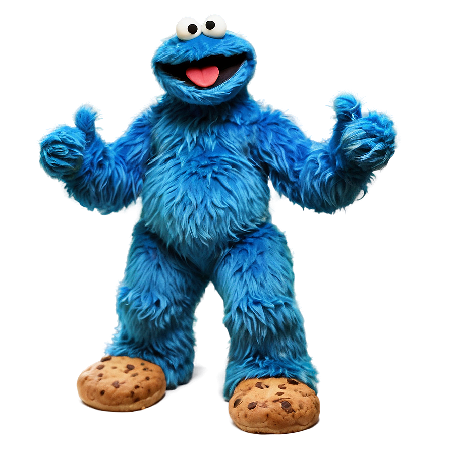 Cookie Monster Mascot Png Cvc PNG