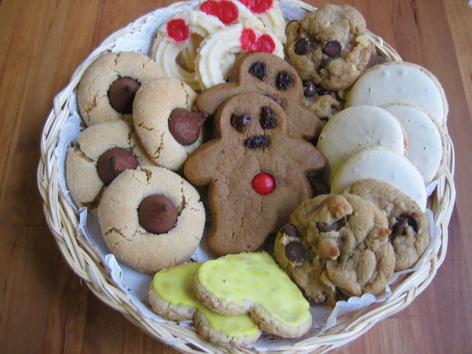 A Basket Of Cookies