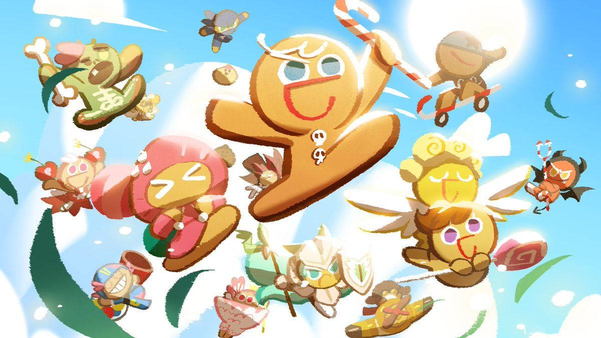 Cookie Run Kingdom Digital Art Wallpaper