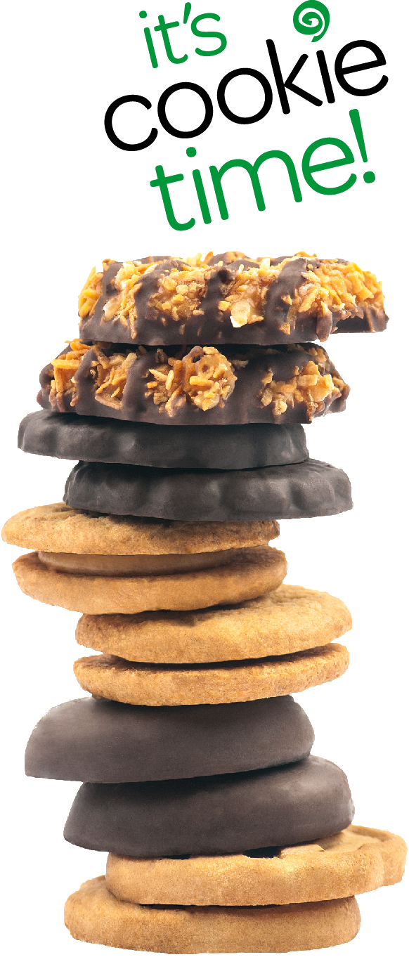 Cookie Time Stacked Treats PNG