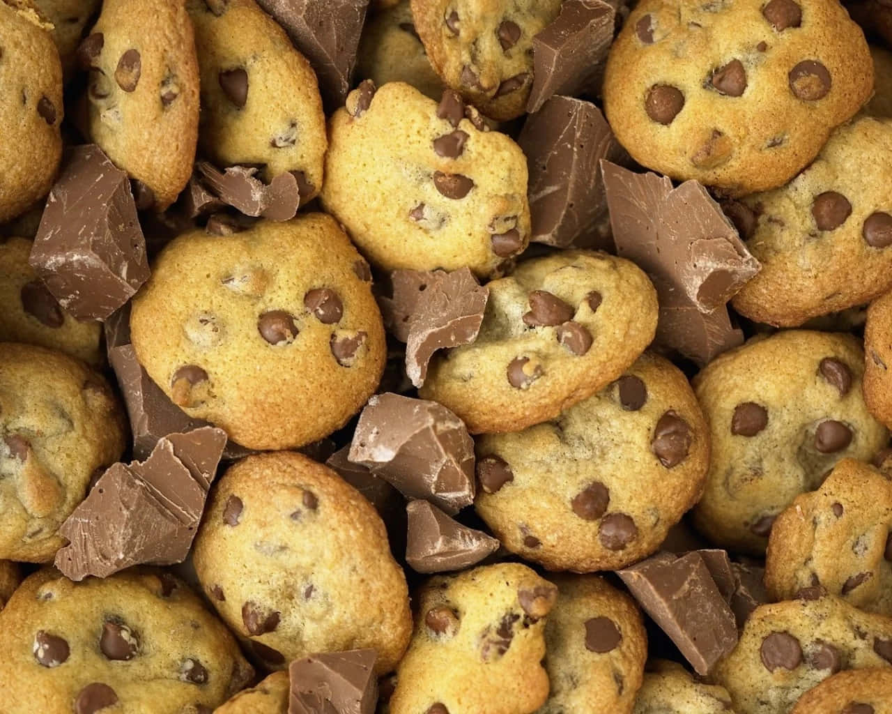 Lækreog Søde Hjemmelavede Cookies - Den Perfekte Snack Til Enhver Festlighed.