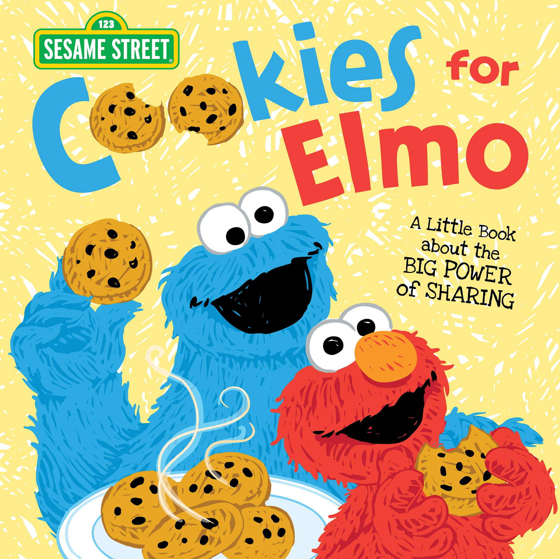 Cookies For Elmo Comic Poster Wallpaper