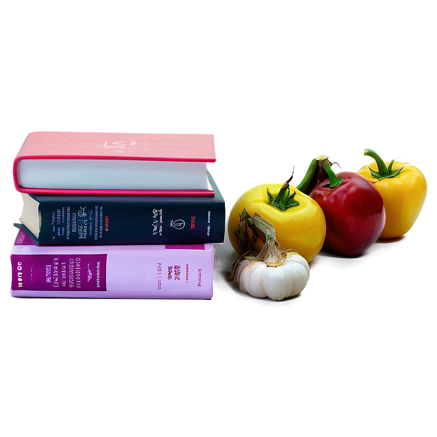 Cooking Books Stack Png Xyy55 PNG