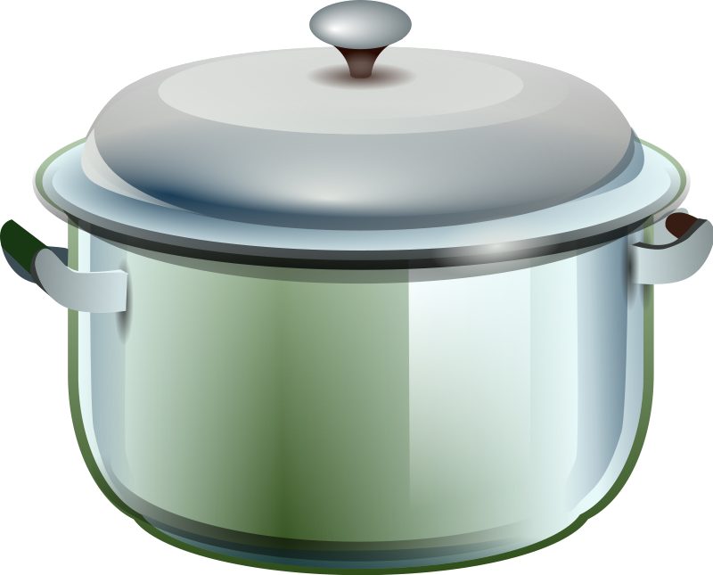 Cooking Pot Vector Illustration PNG