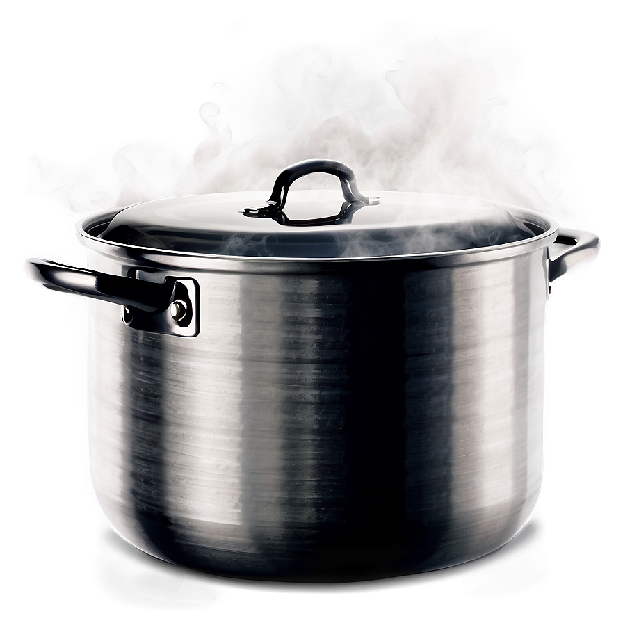 Cooking Pot With Steam Png 05242024 PNG