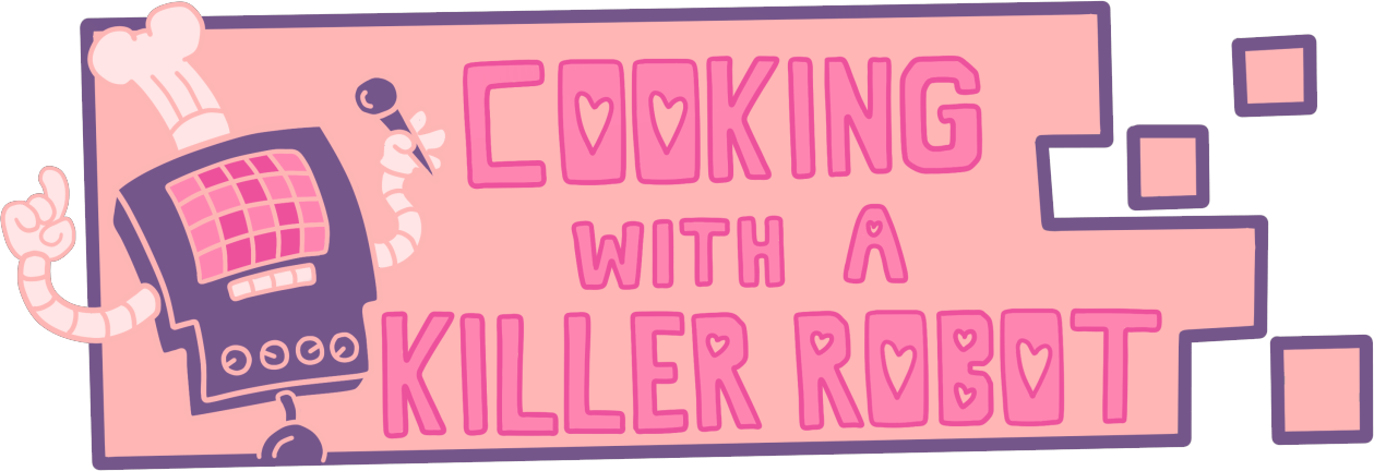 Cooking With A Killer Robot Banner PNG