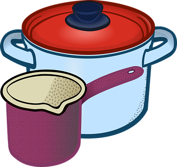 Cookware Cartoon Illustration PNG