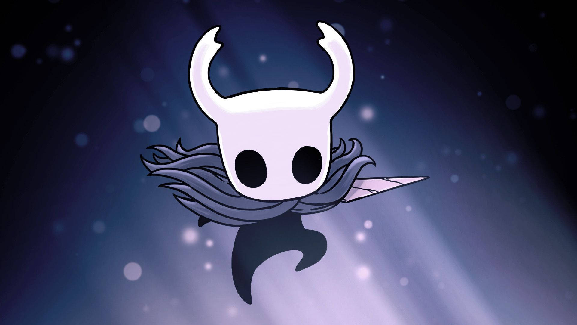 Beautiful 2D art inspired by the game Hollow Knight Wallpaper
