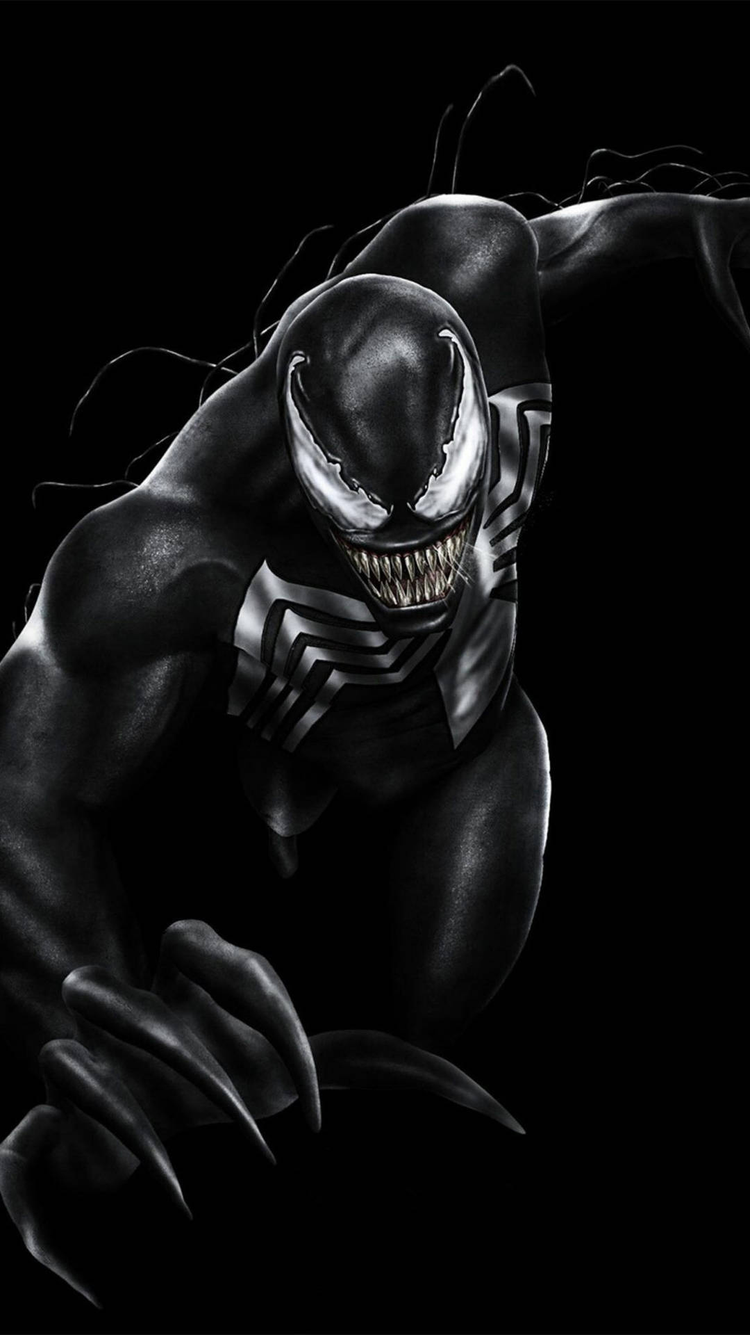 Cool 3d Venom Iphone Wallpaper