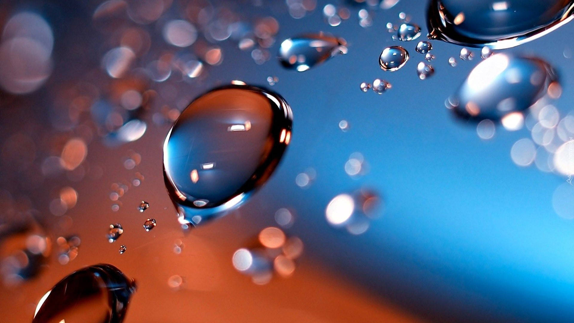 Download Cool 3d Water In Giant Bubbles Wallpaper 