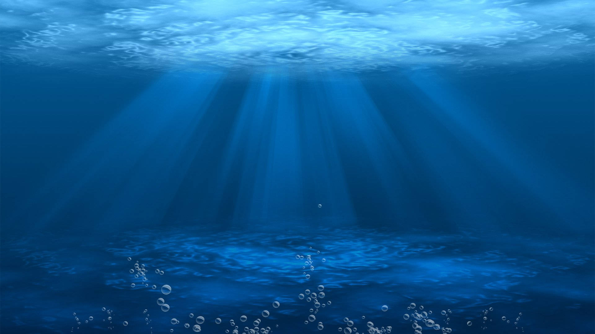 Impresionantetextura En 3d De Agua En El Océano. Fondo de pantalla