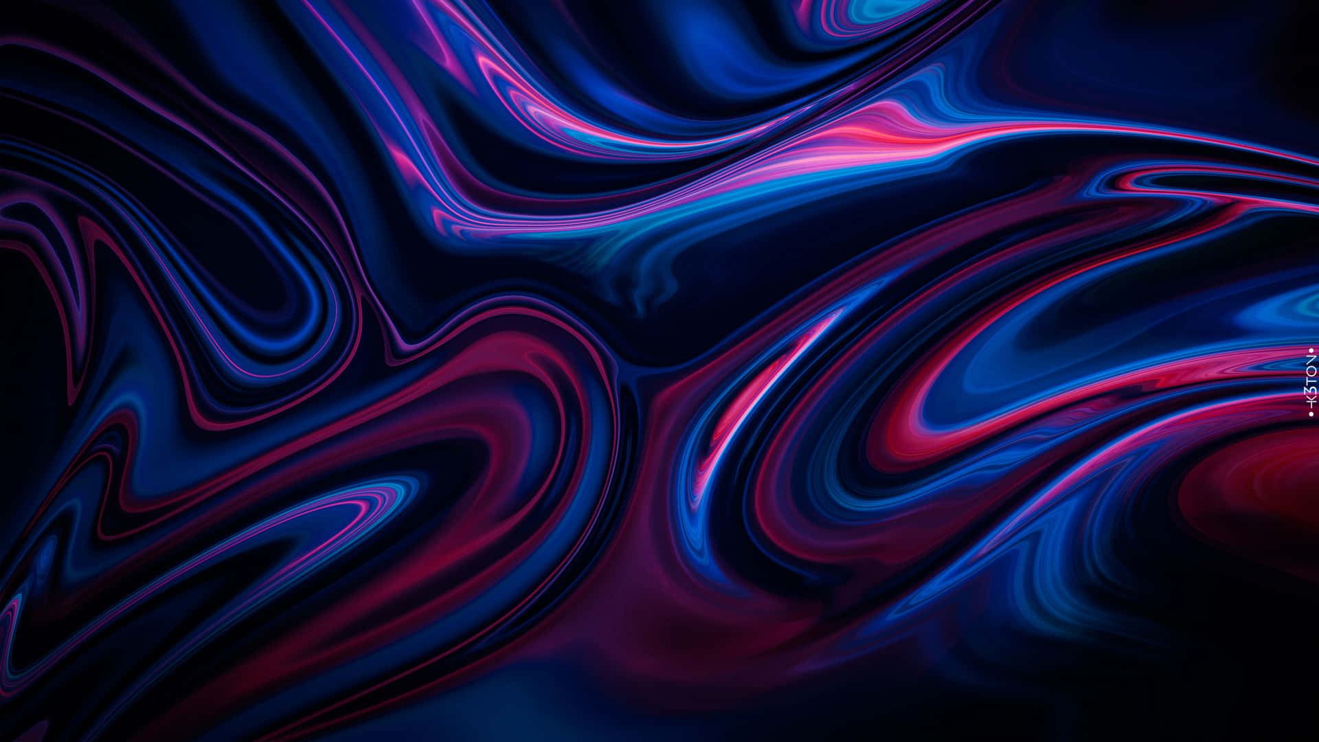 A Blue And Purple Swirled Background Wallpaper