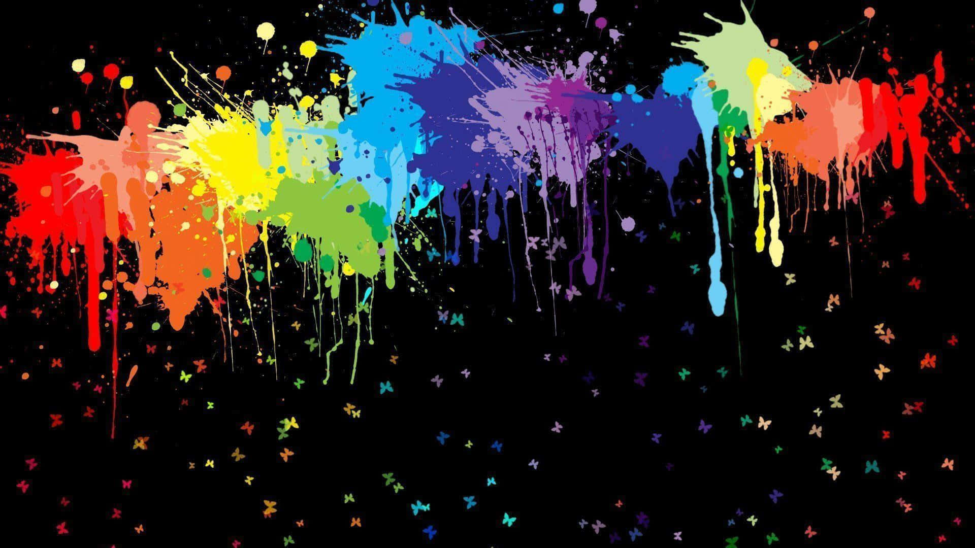 Explore the Colorful World of Abstract Art Wallpaper