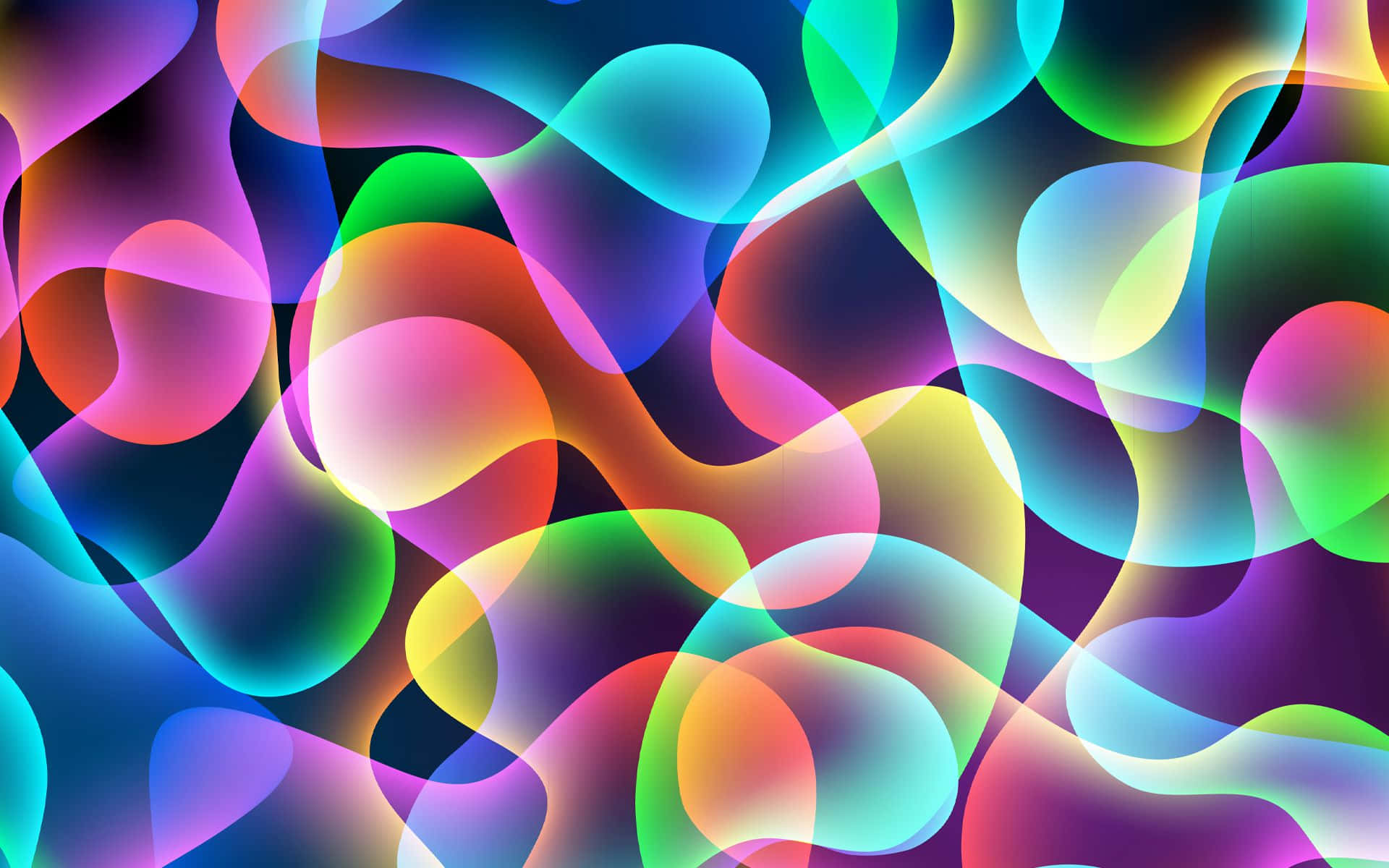 Brightly Colored Cool Abstract Background