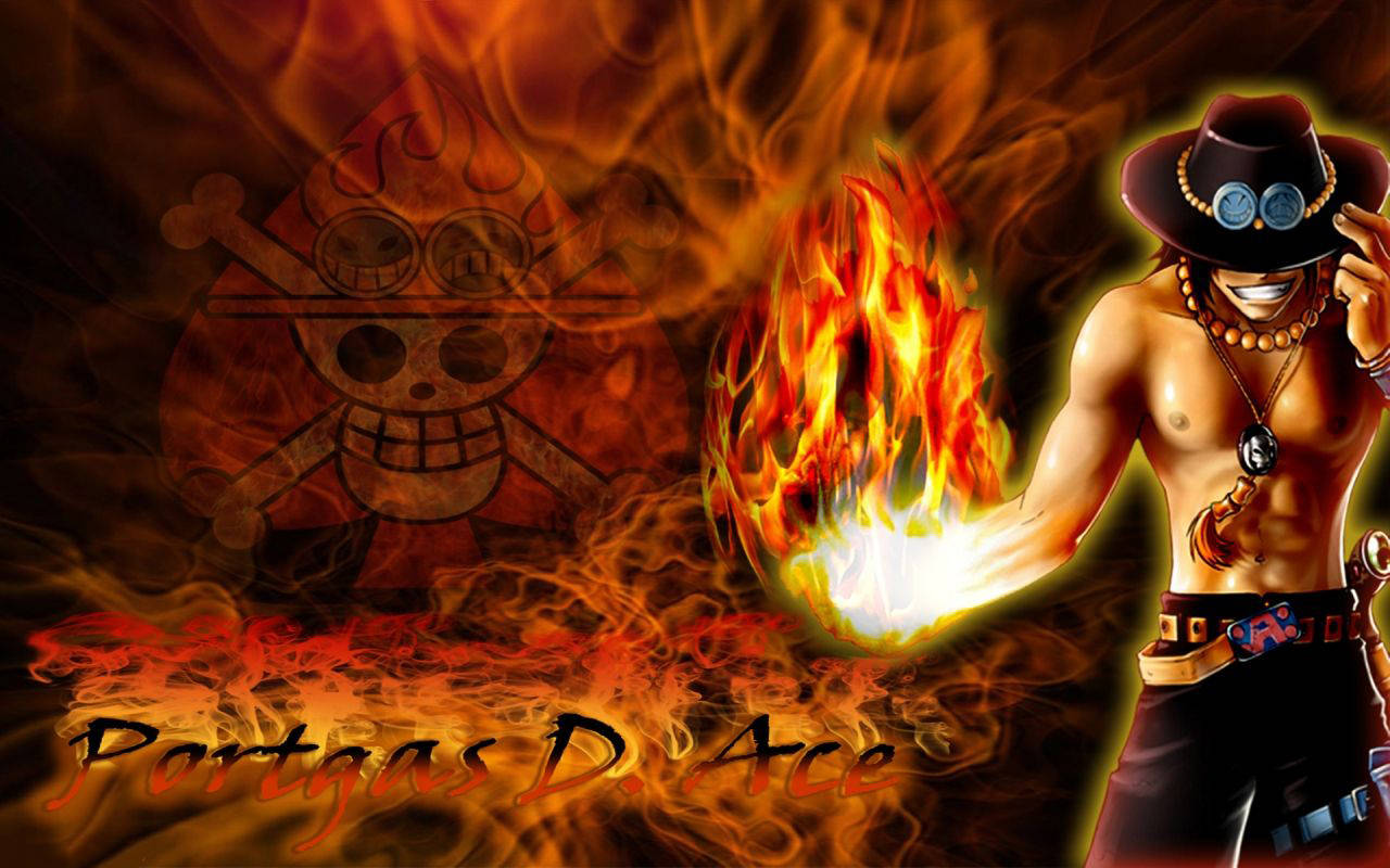 Cool Ace Fire Anime Wallpaper