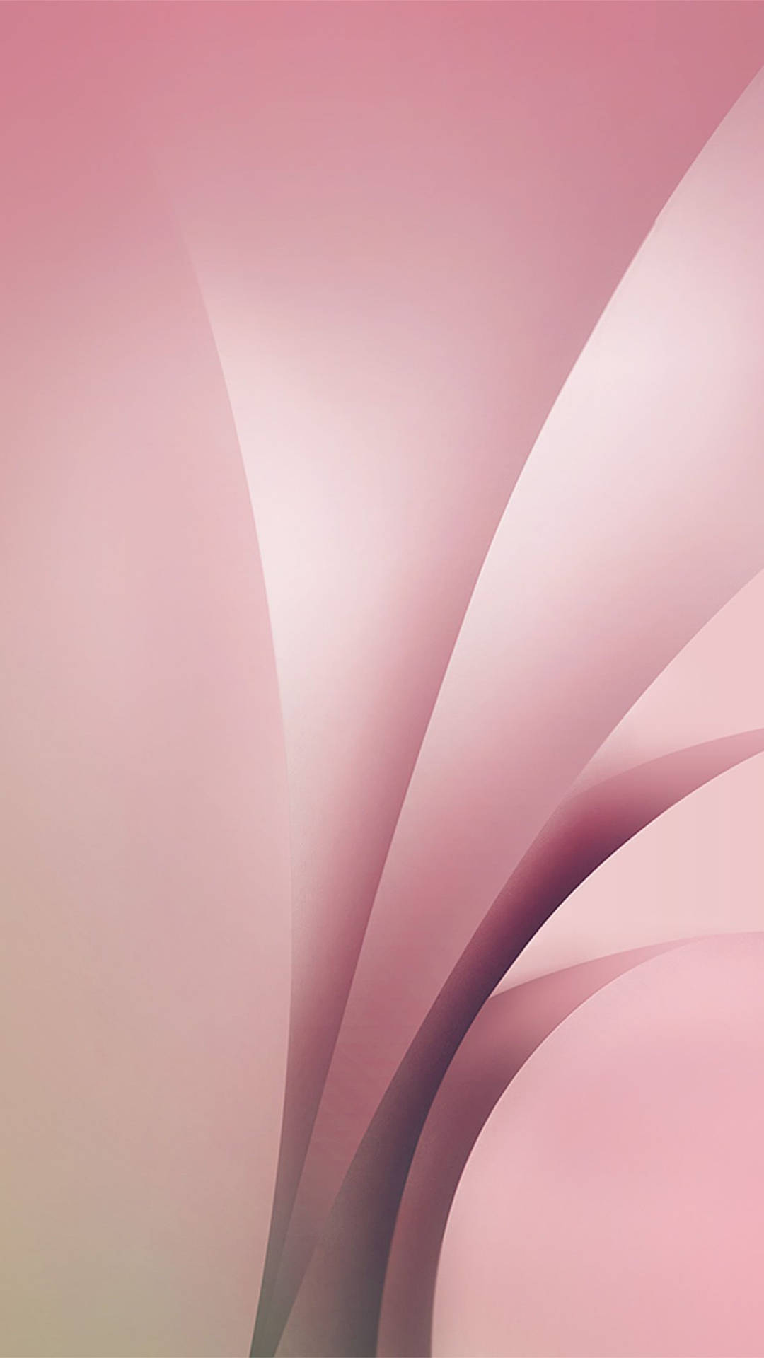 Cool Aesthetic Abstract Pink Wave Wallpaper