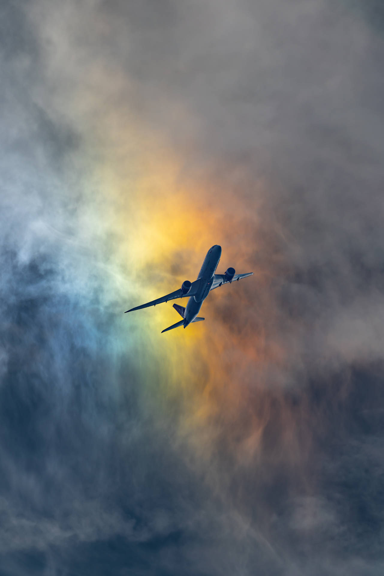 Cool Airplane Cloud