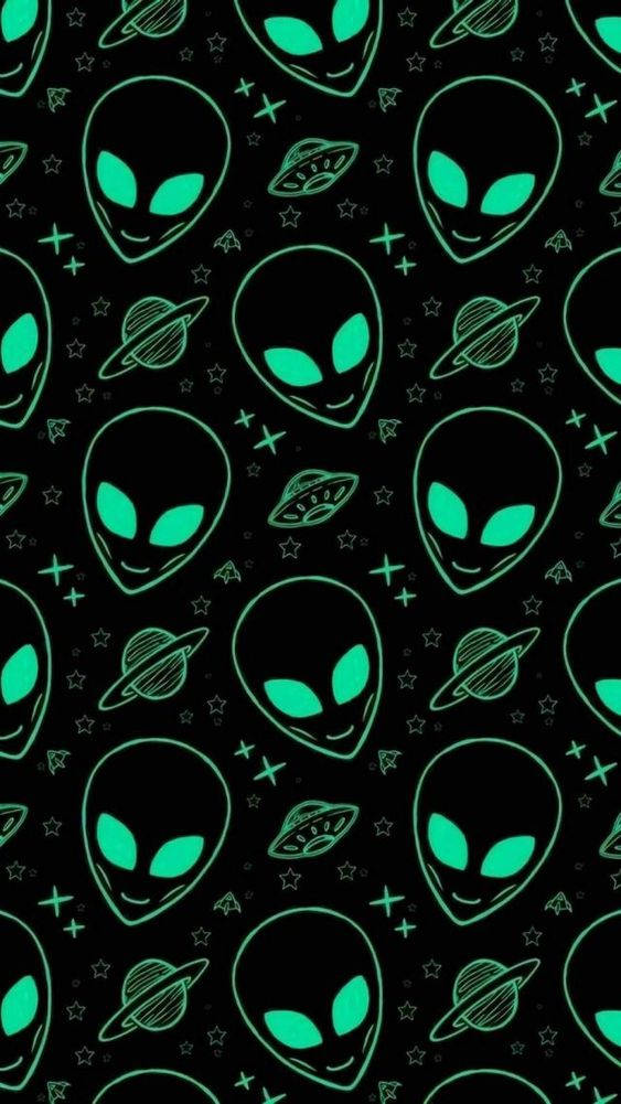 Take a Trip On The Other Side With A Cool Alien Wallpaper