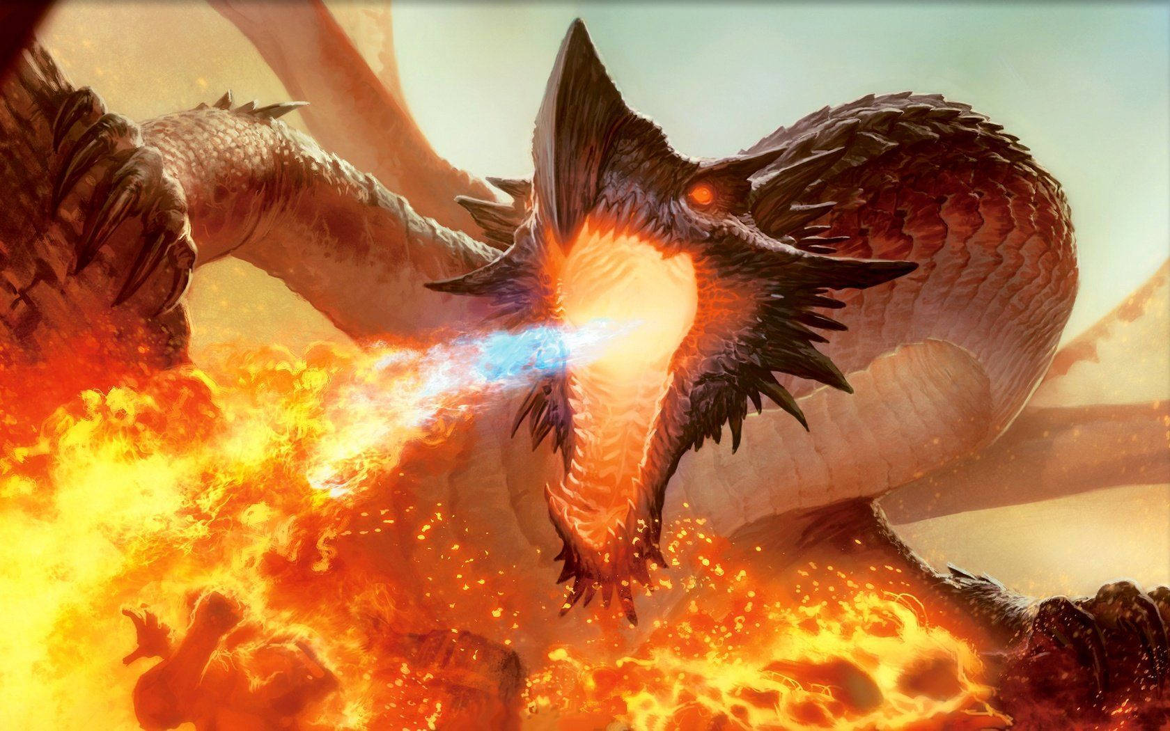 Cool Angry Dragon Wallpaper