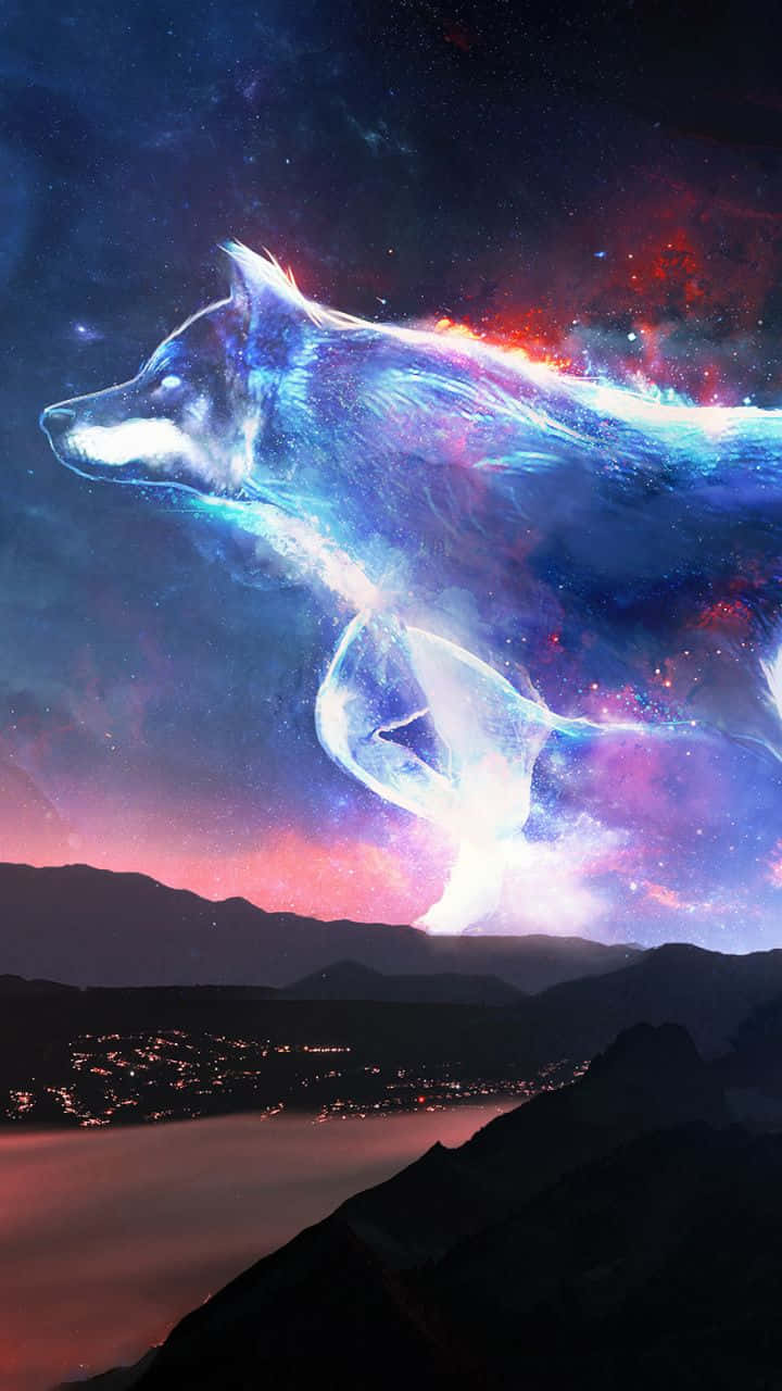 Discover the unique beauty of a cool animal galaxy Wallpaper