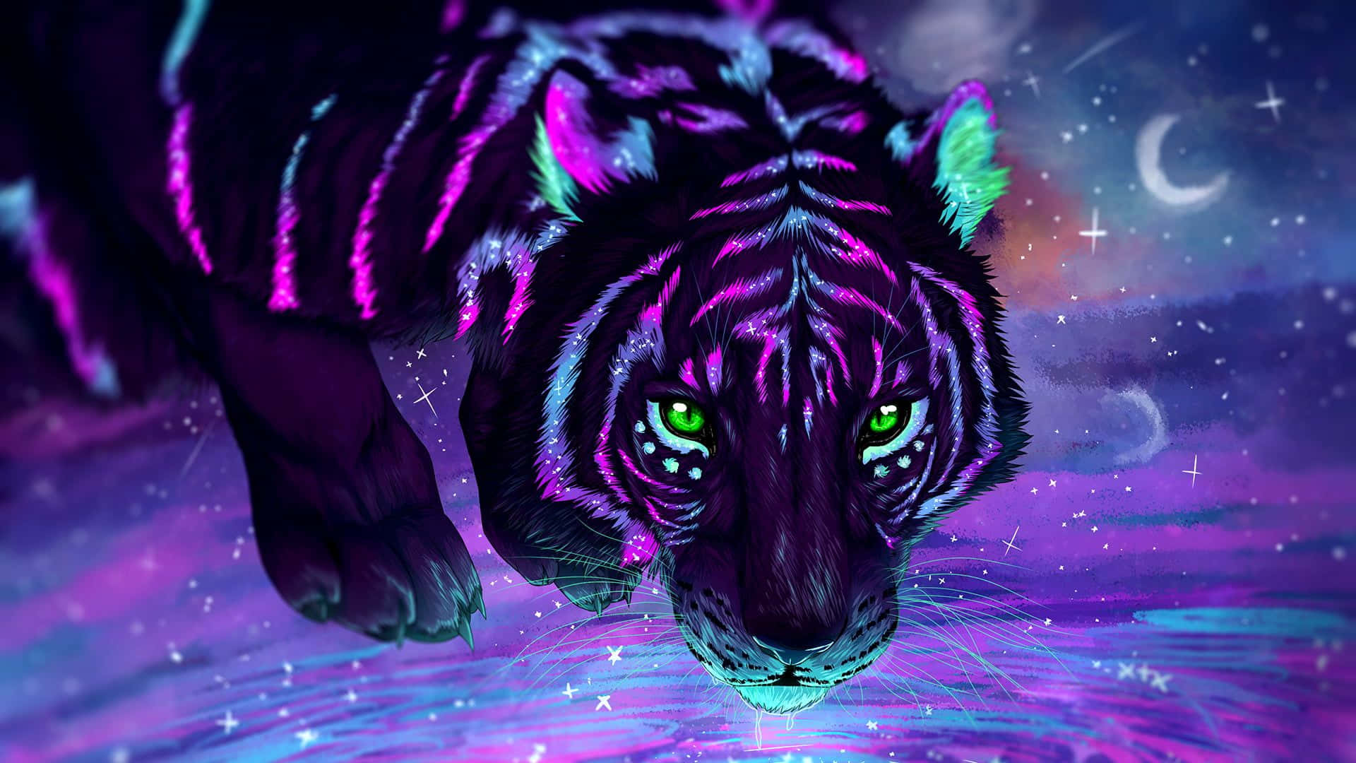 Get lost in the Cool Animal Galaxy! Wallpaper