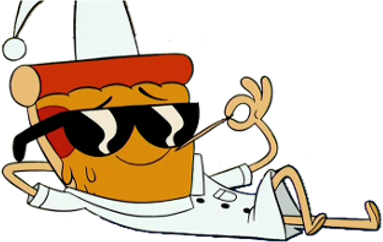 Cool Animated Character Sunglasses PNG