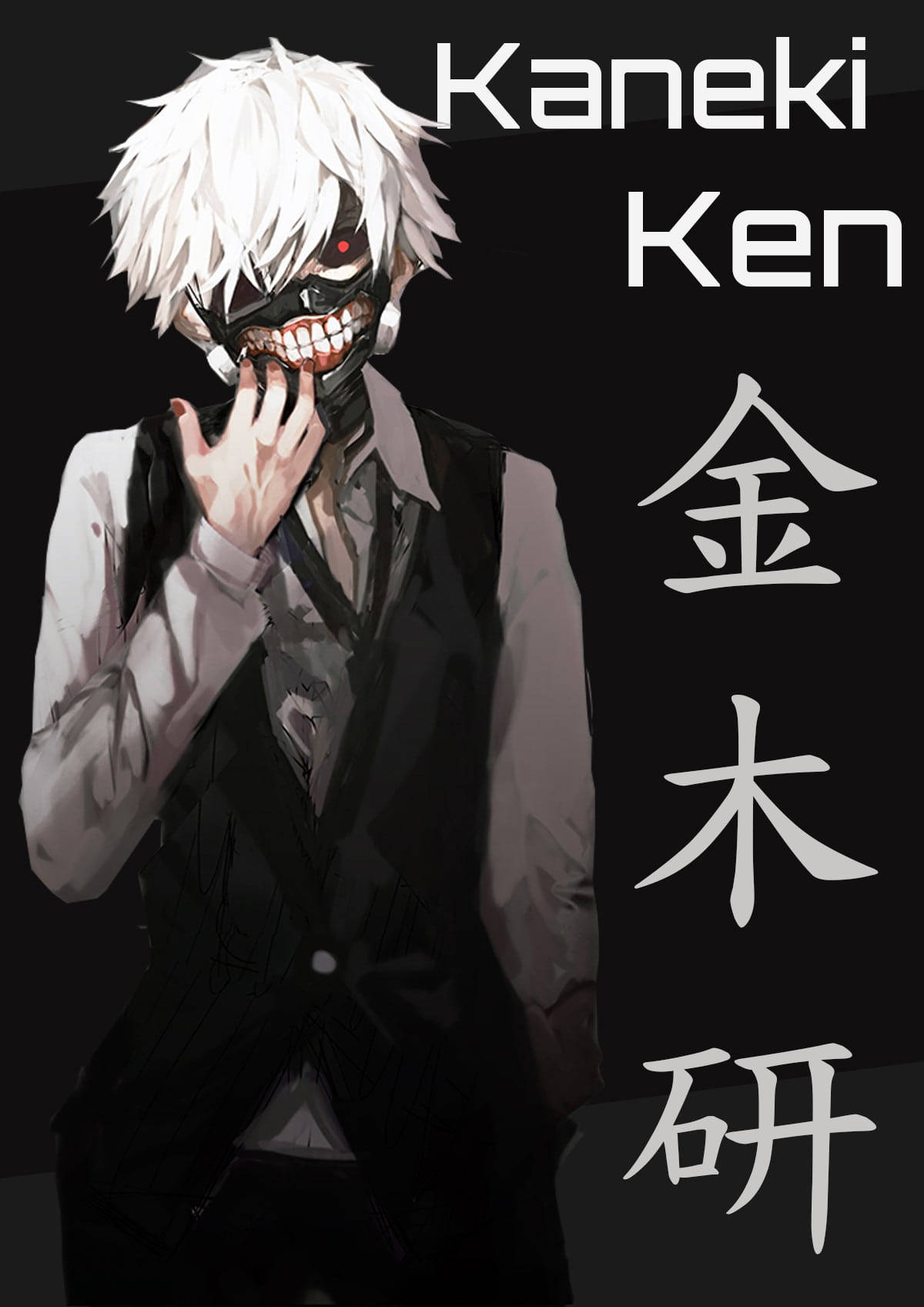 Cool Anime Boy PFP Ken Kaneki Wallpaper