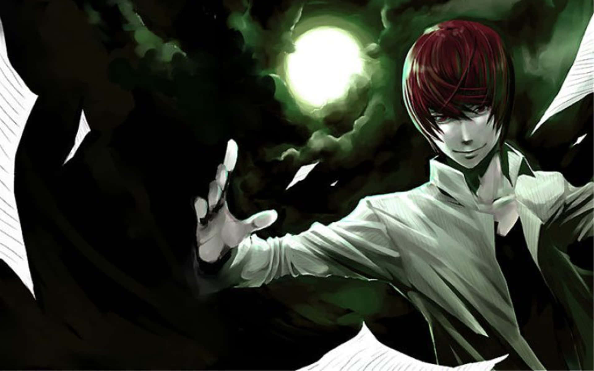 Download Cool Anime Character Death Note Light Yagami Wallpaper |  