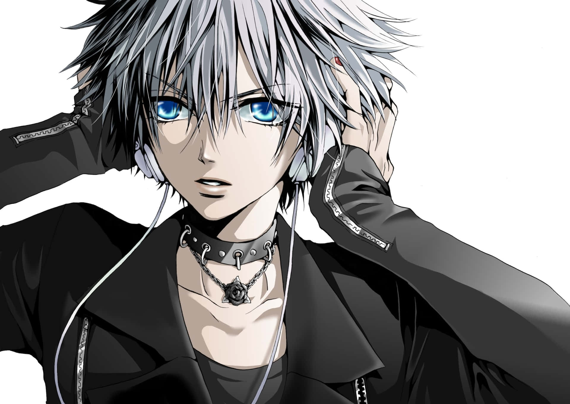 Cool Anime Character Blue Eyes Wallpaper