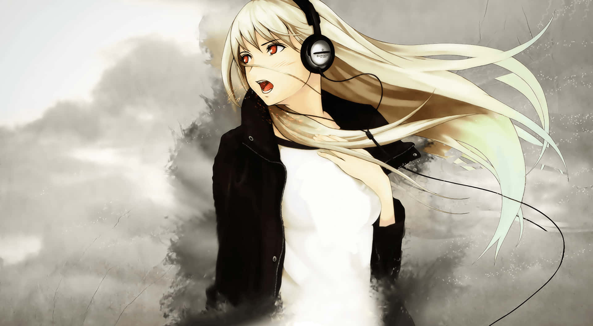 Cool Anime Character Anime Girl DJ Wallpaper