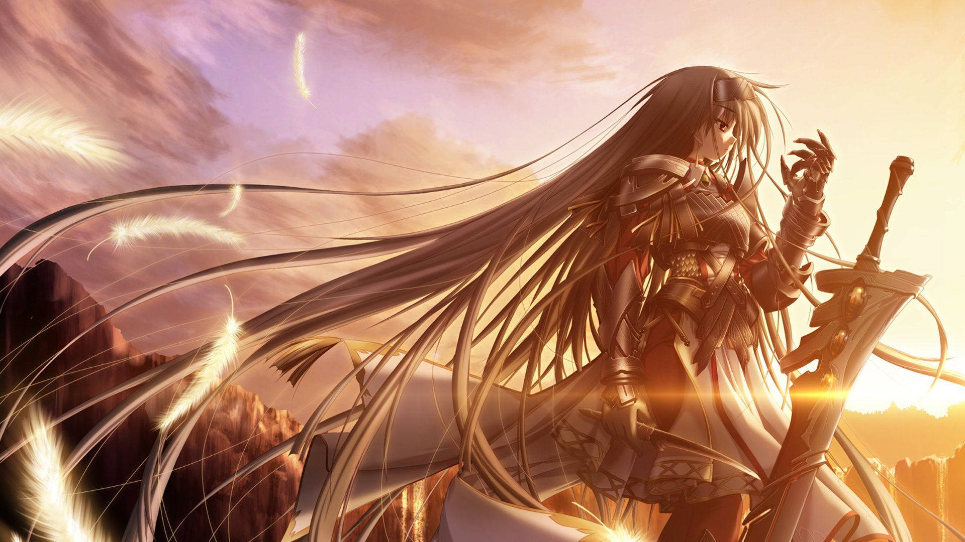 Cool Anime Female Warrior Picture