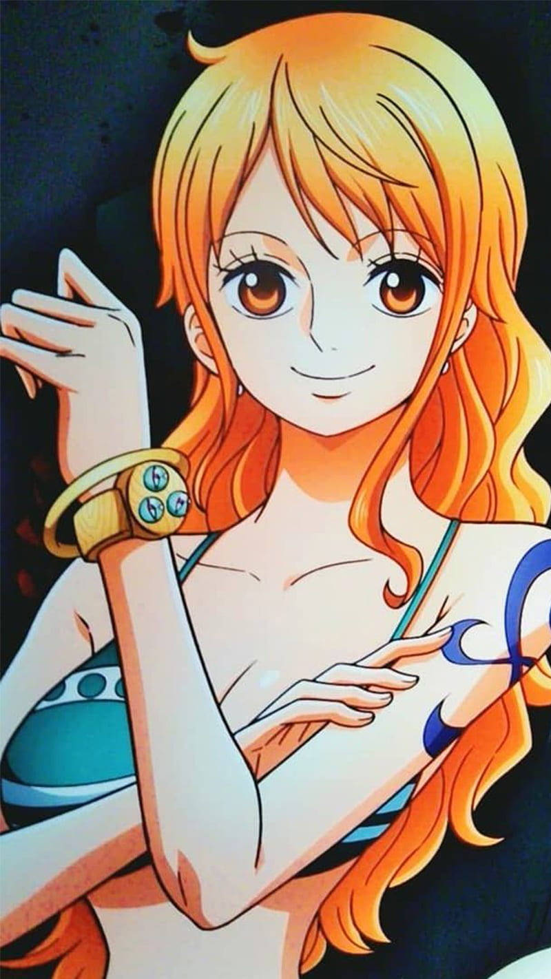 Cool Anime Girl PFP Nami Wallpaper