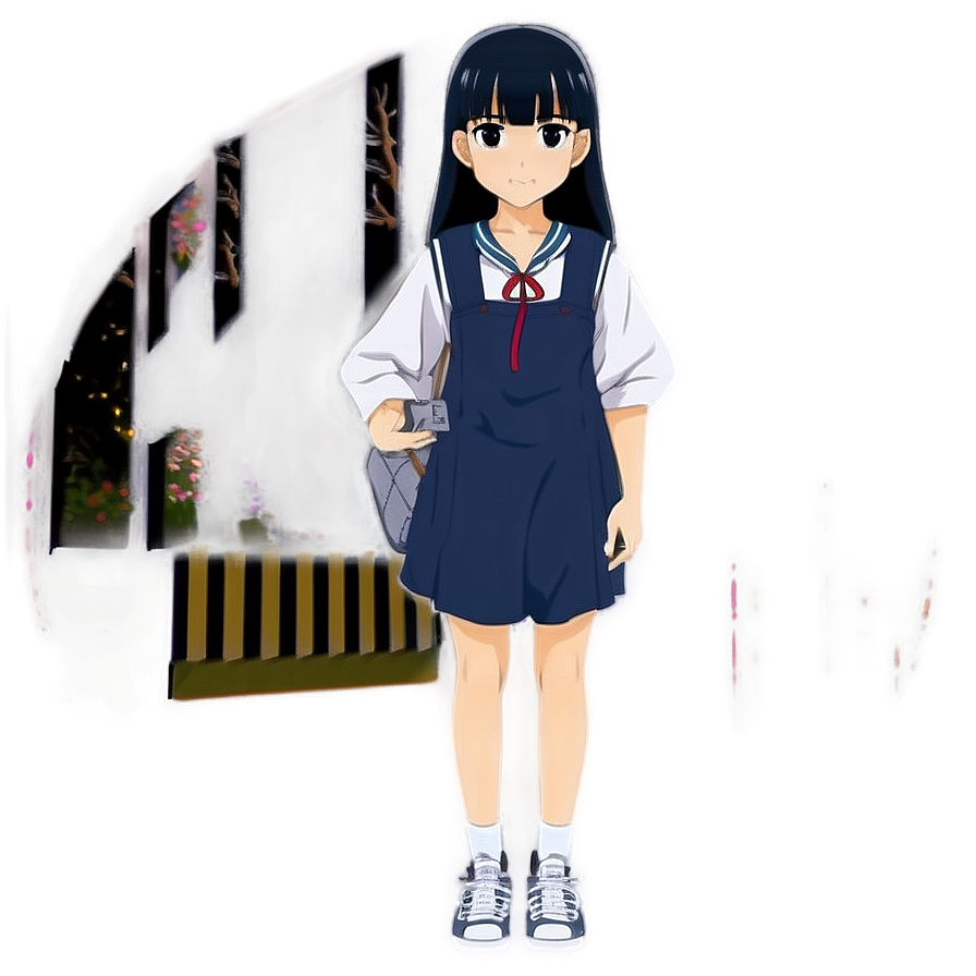 Cool Anime Girl Png 05032024 PNG