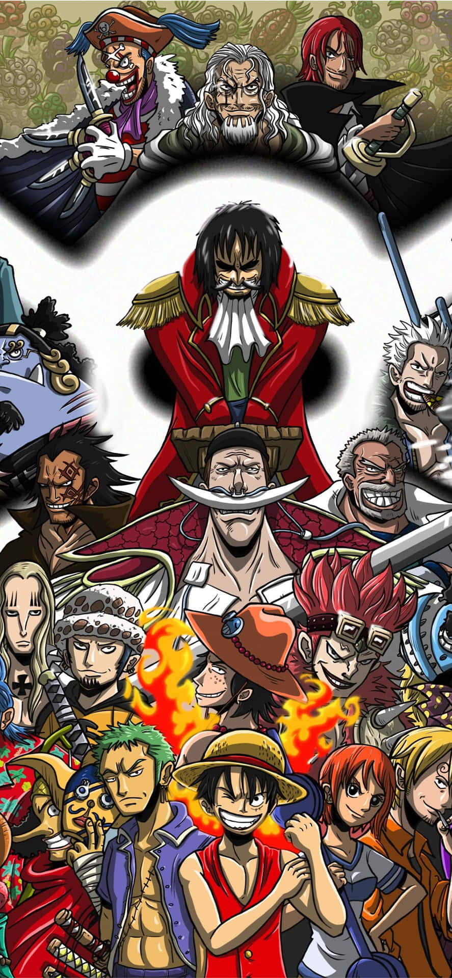 Cool Anime Iphone One Piece Cast Wallpaper