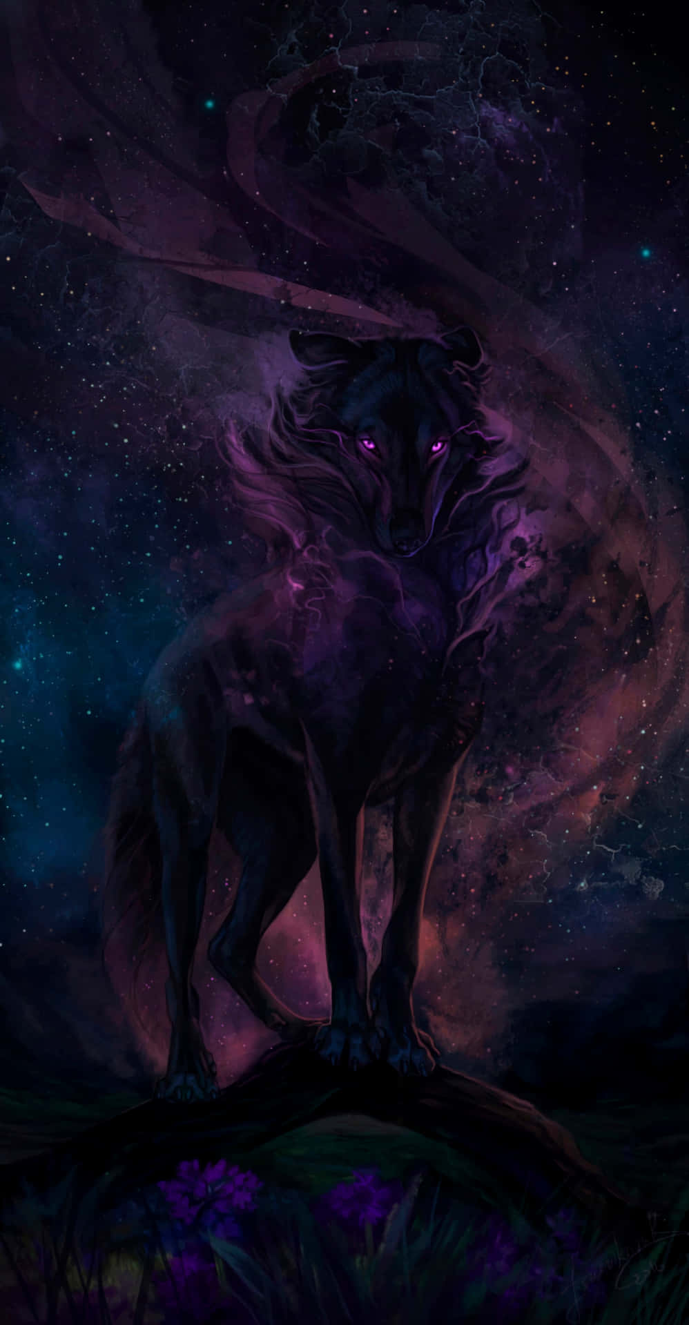 HD purple wolf wallpapers | Peakpx