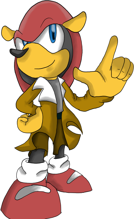 Cool Anthropomorphic Armadillo Character PNG