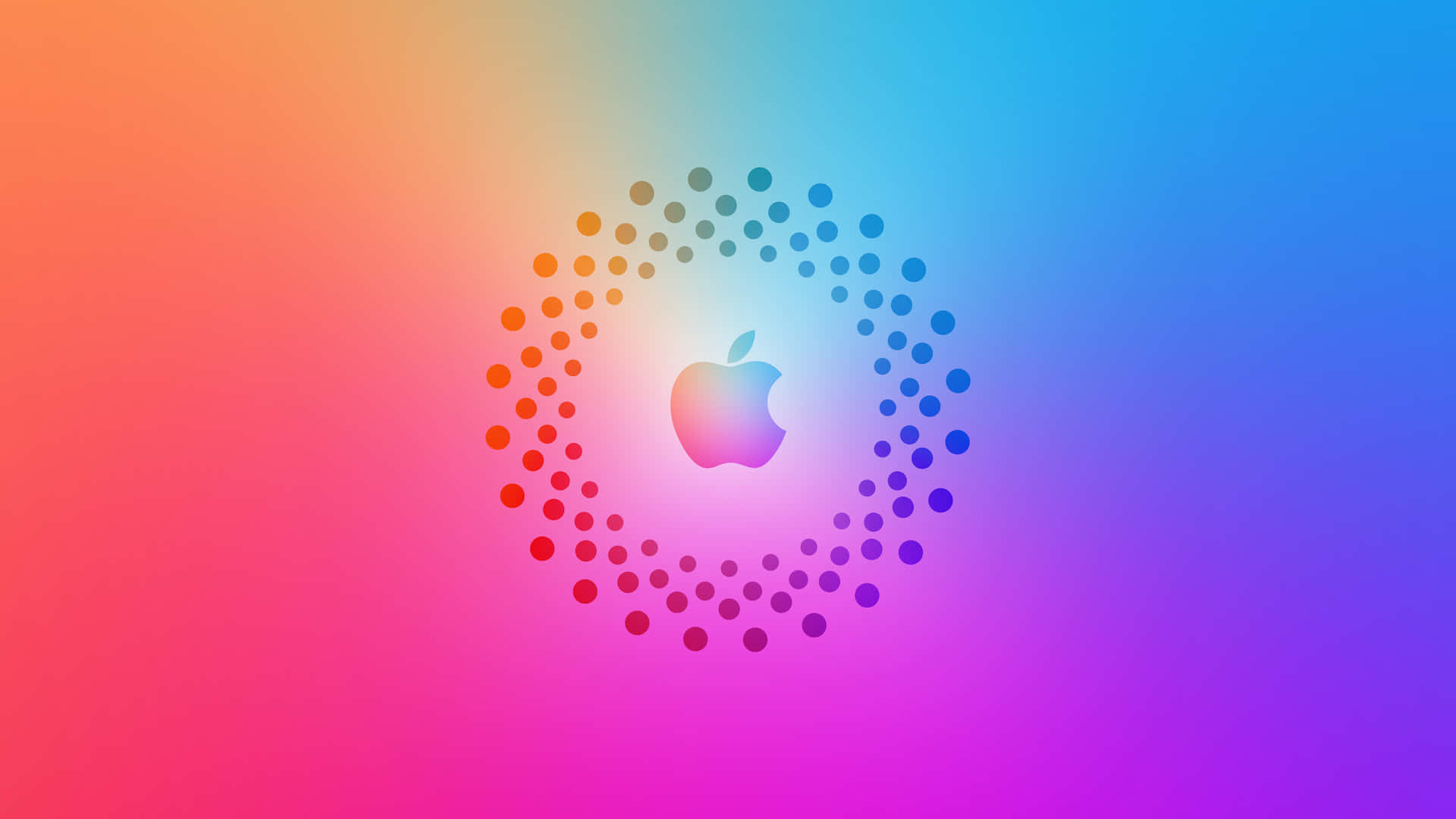 Cool Apple Colorful Desktop Wallpaper