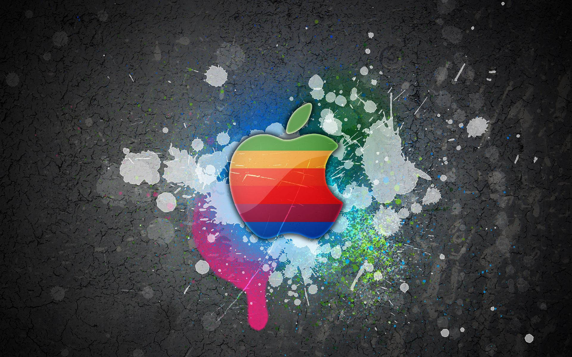 Hold det køligt med Apple MacBook logo-tapet. Wallpaper