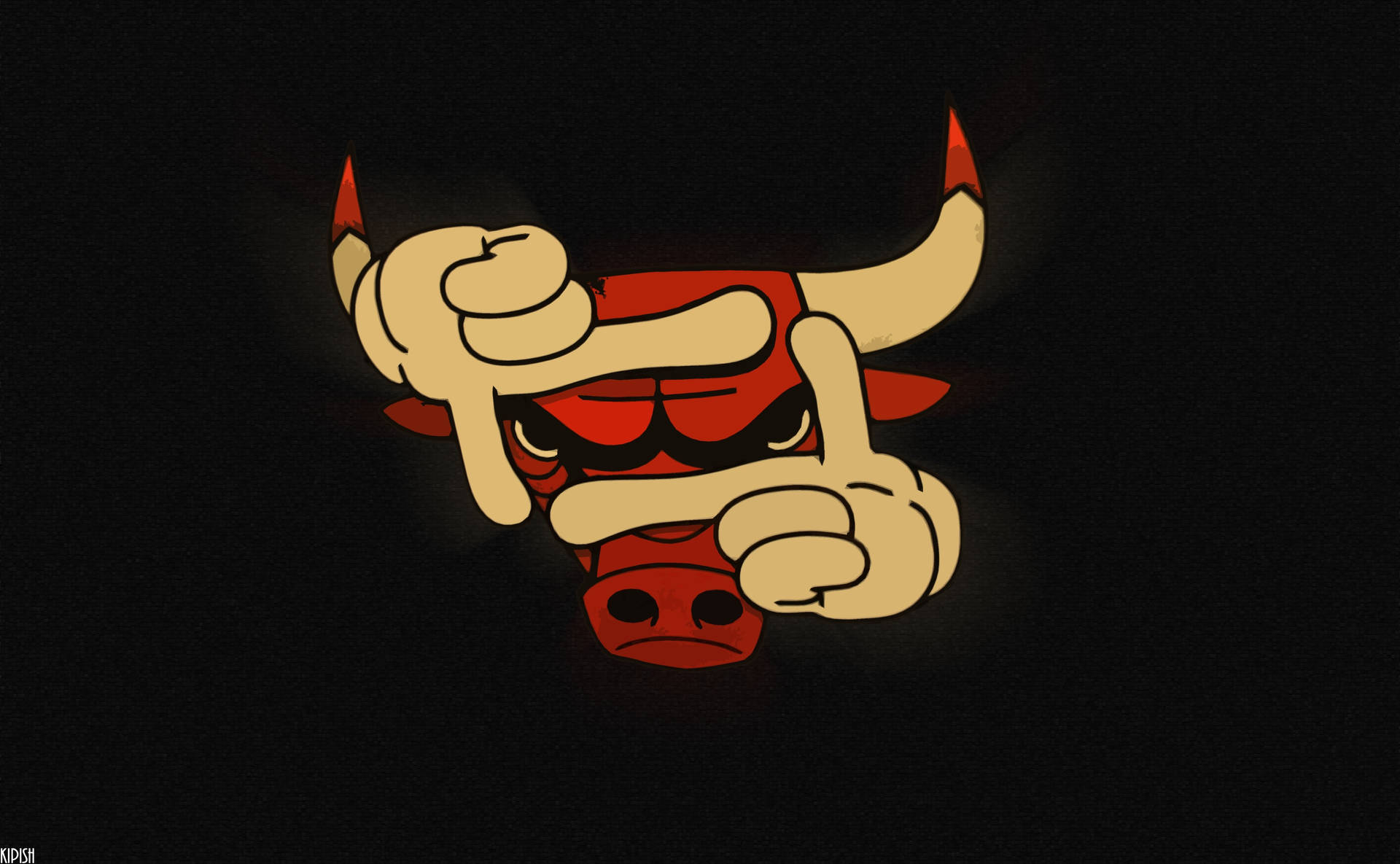 “Go Chicago Bulls!” Wallpaper