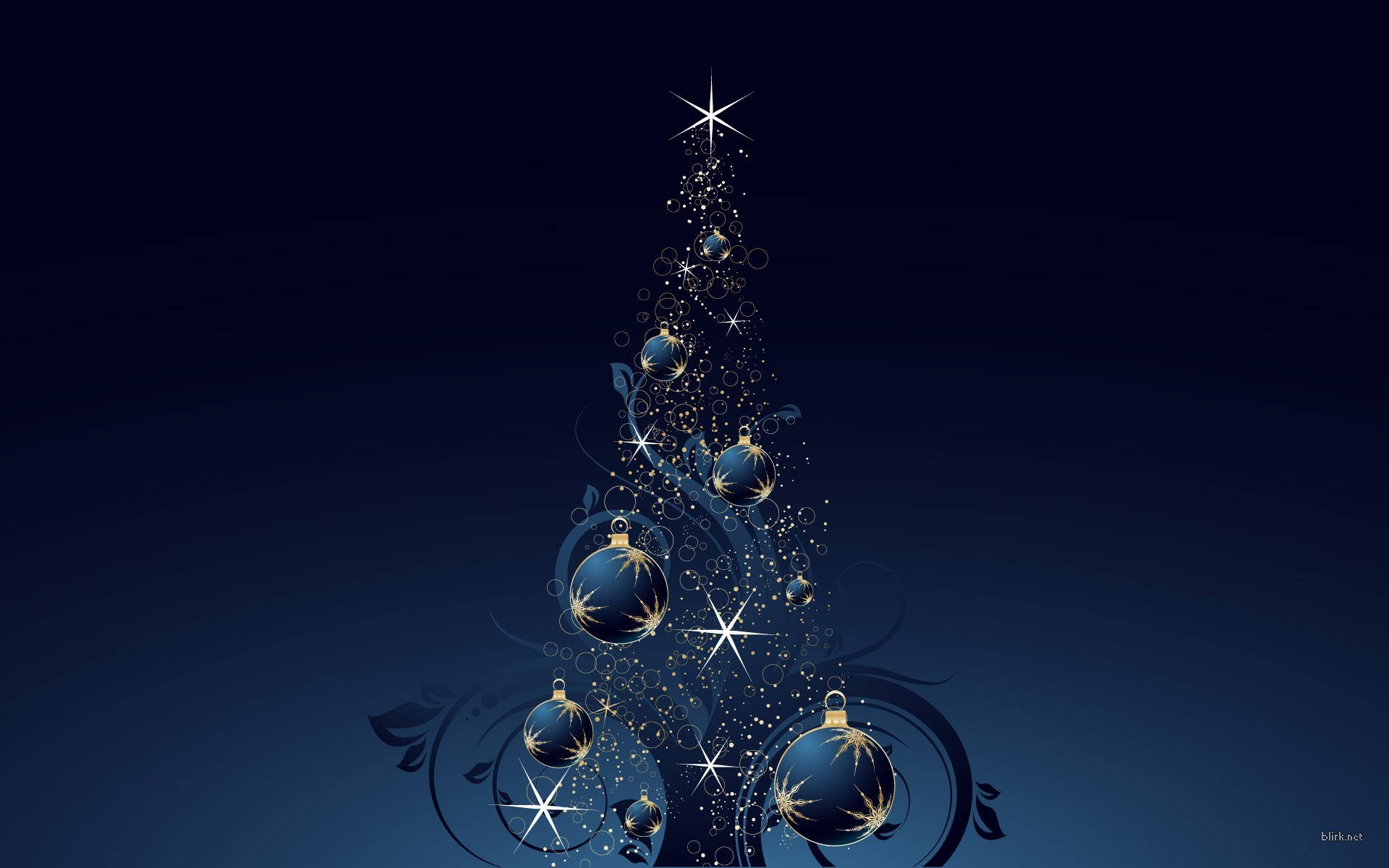 Cool Art Christmas Tree Desktop Wallpaper