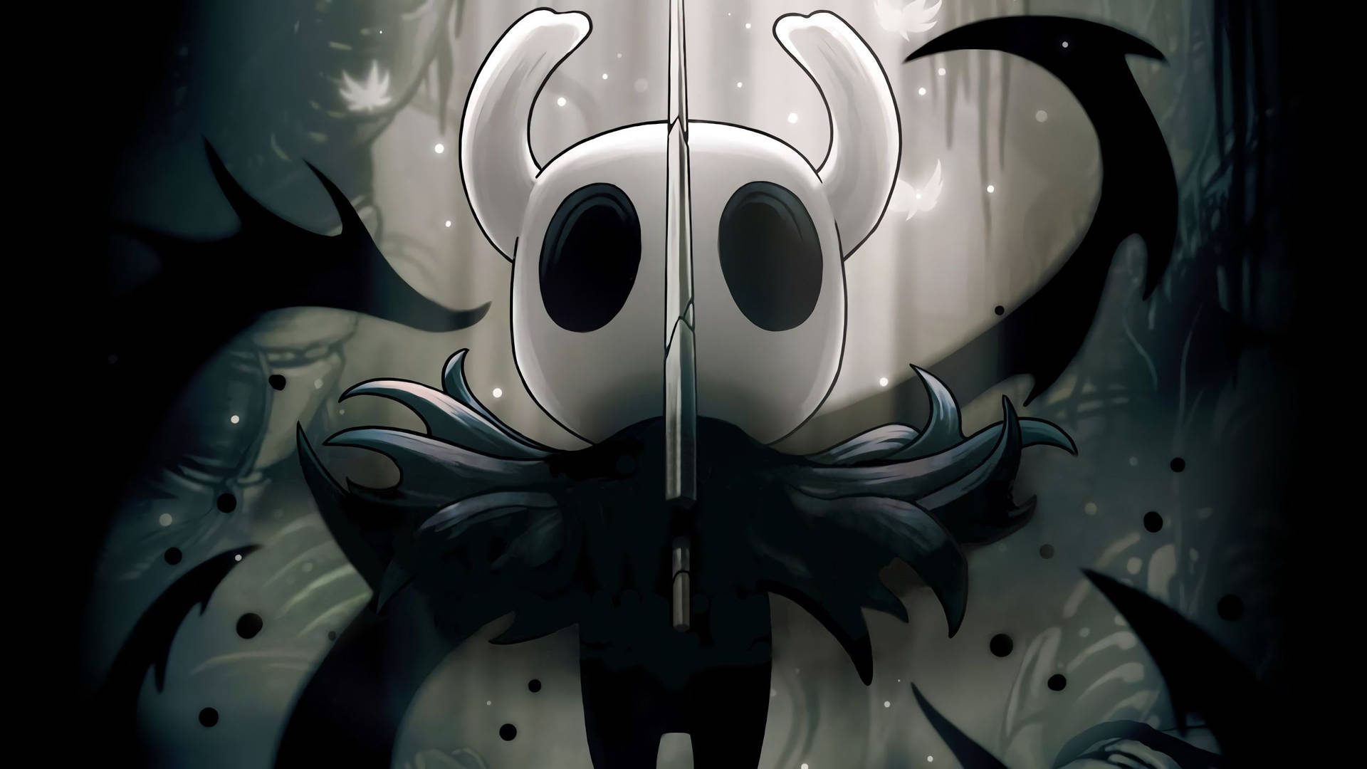 Join the Knight's journey and face the insidious Hollow Knight. Wallpaper