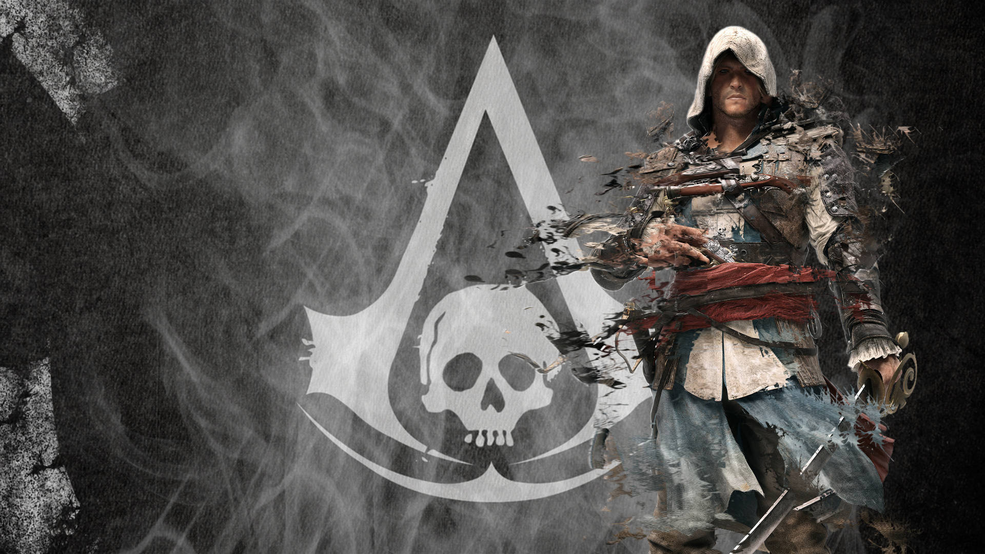 Cool Assassin's Creed Black Flag Poster Wallpaper