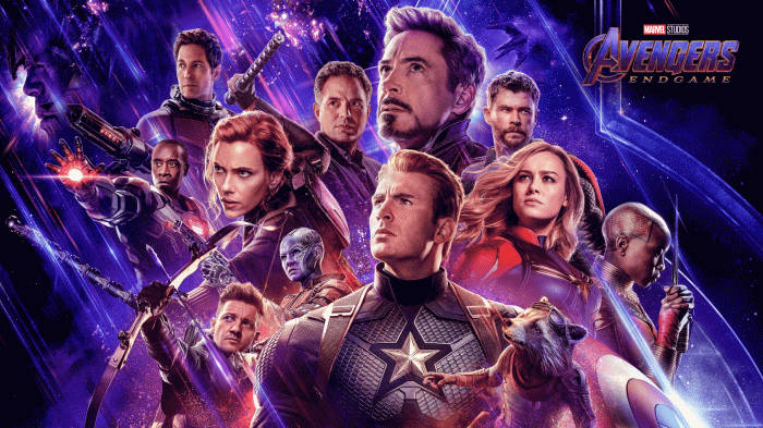 Svalasammansättning Av Hjältarna I Avengers Endgame Wallpaper